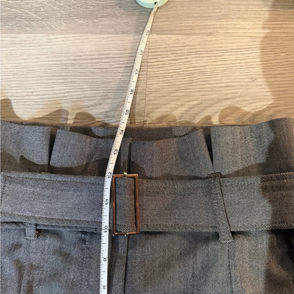 ARITIZA Babaton Power Pants High Waisted Belt Wide leg Pockets Size 6 - Picture 12 of 13